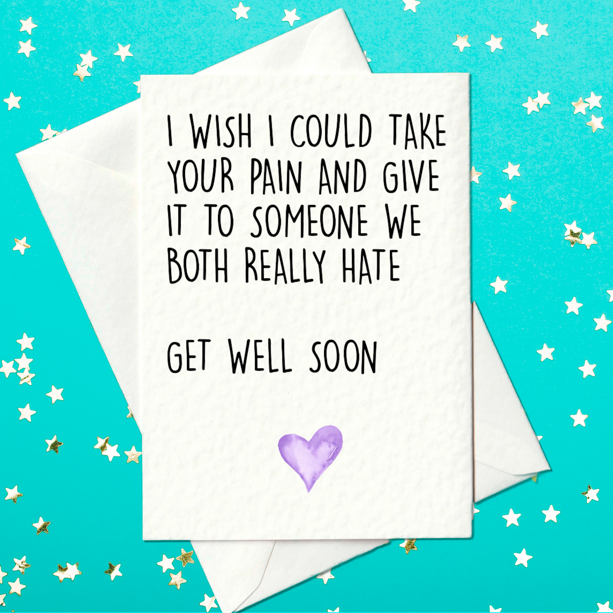 Get well soon card